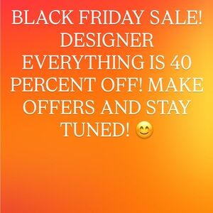 Black Friday Sale Announcement